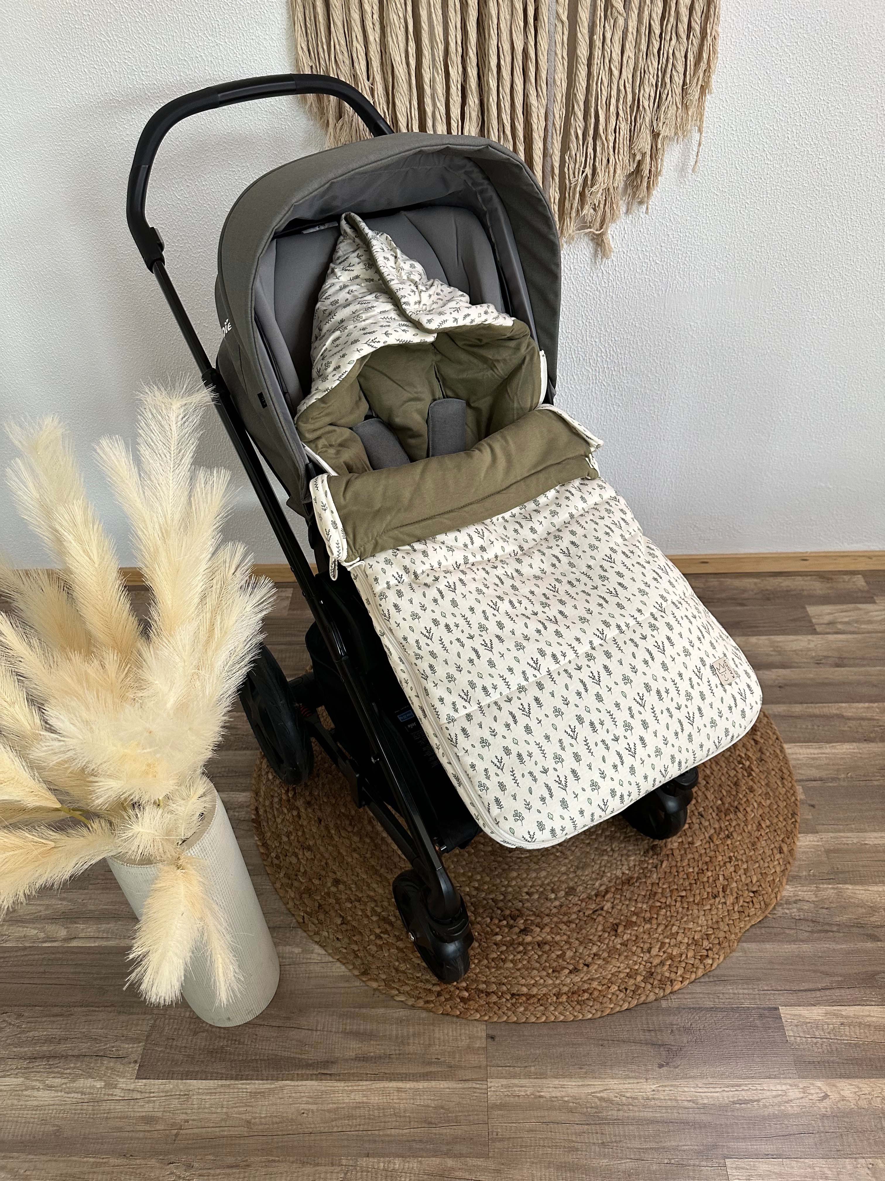 SOPHIA JERSEY SOMMER KINDERWAGEN FUßSACK