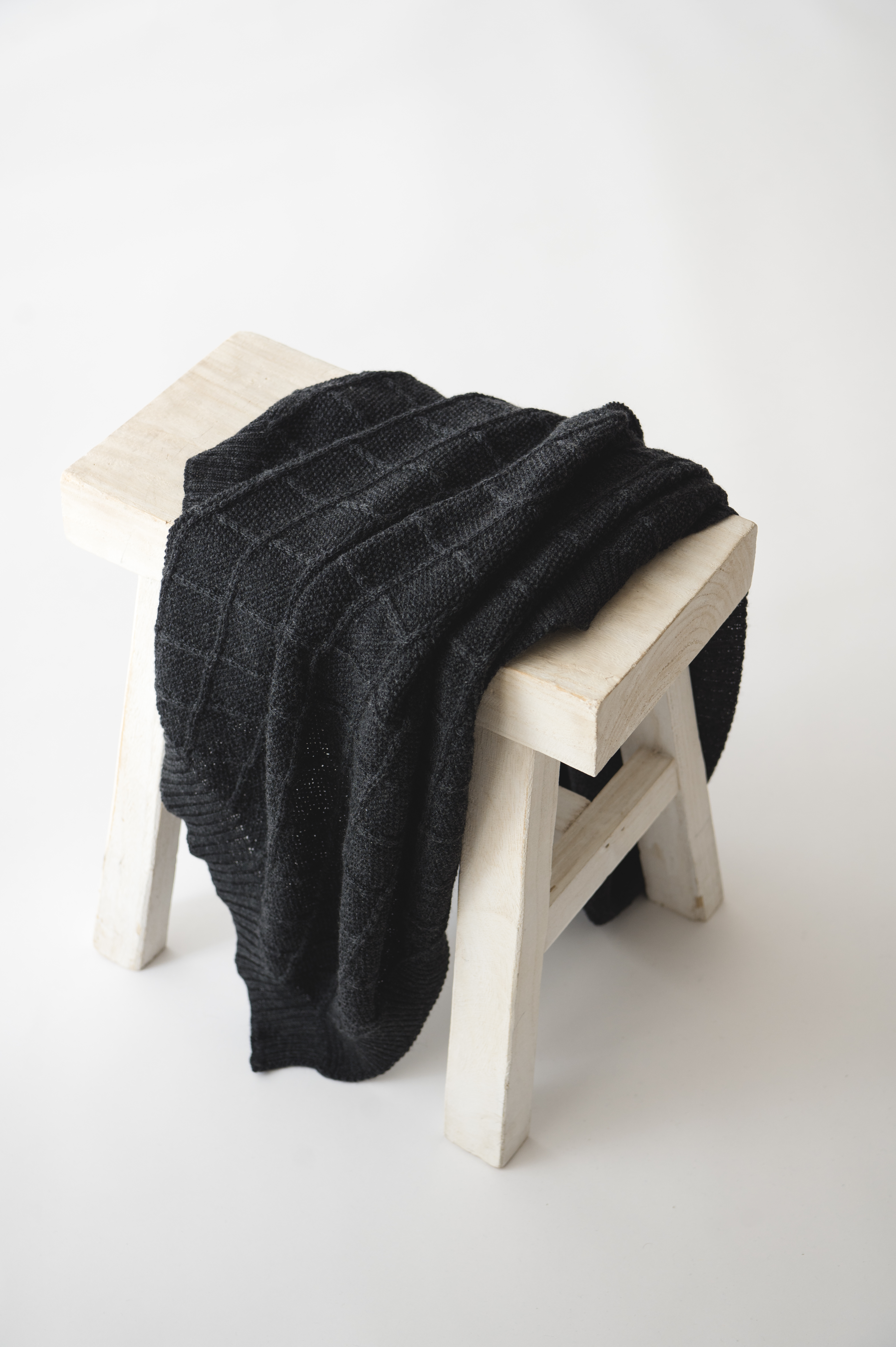 WOOL Babydecke Strick