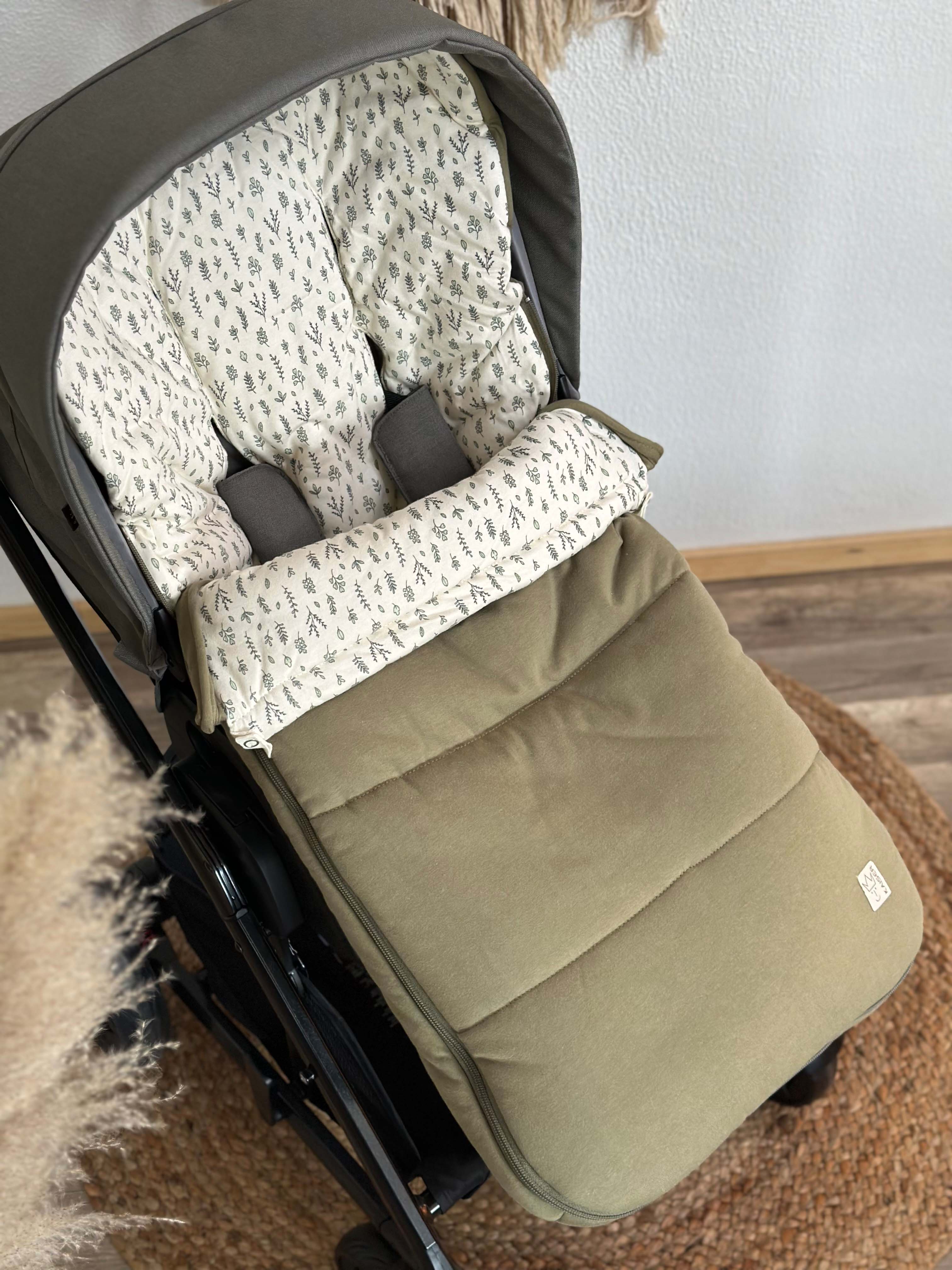 SOPHIA JERSEY SOMMER KINDERWAGEN FUßSACK