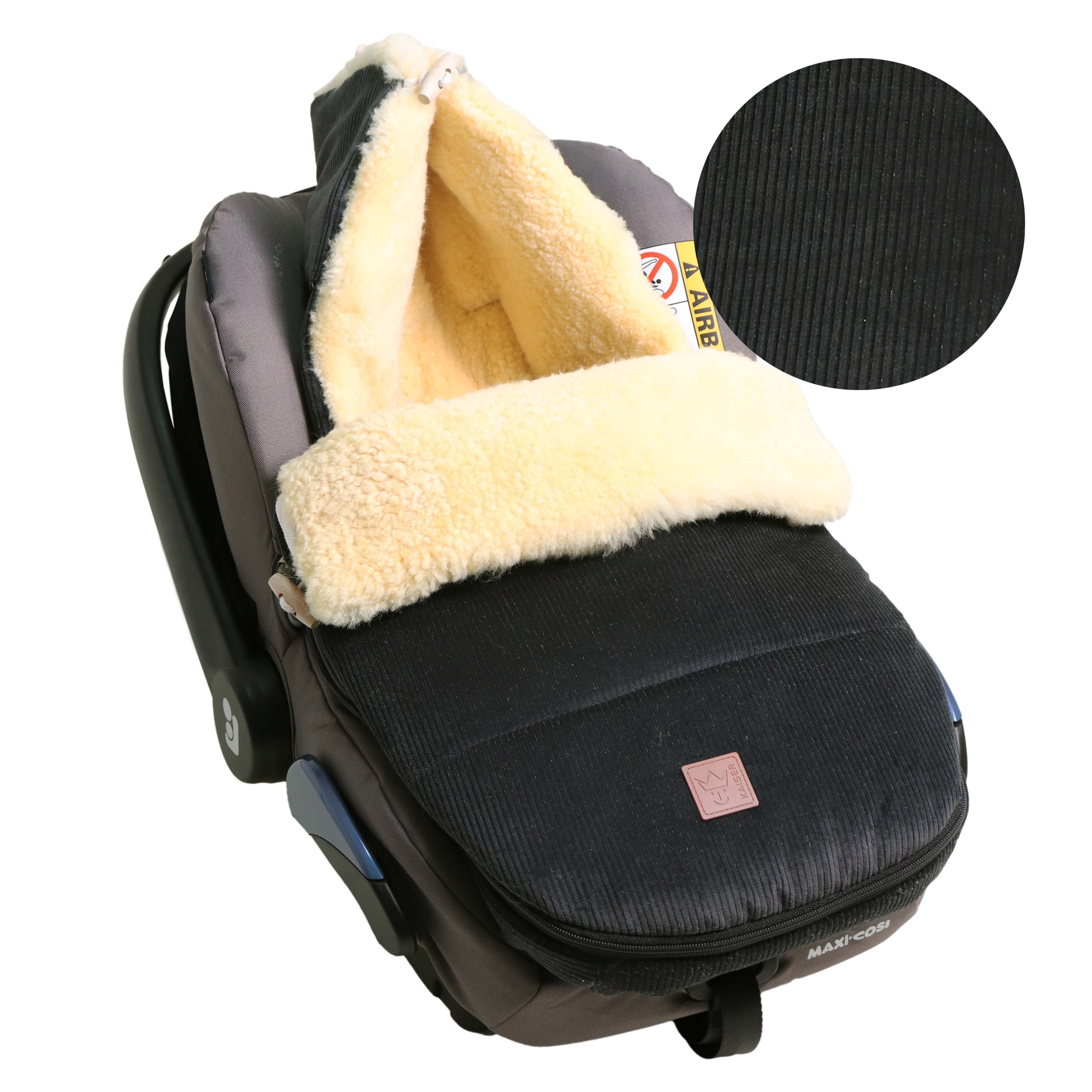 FILIA CORD Babyschalen Fußsack