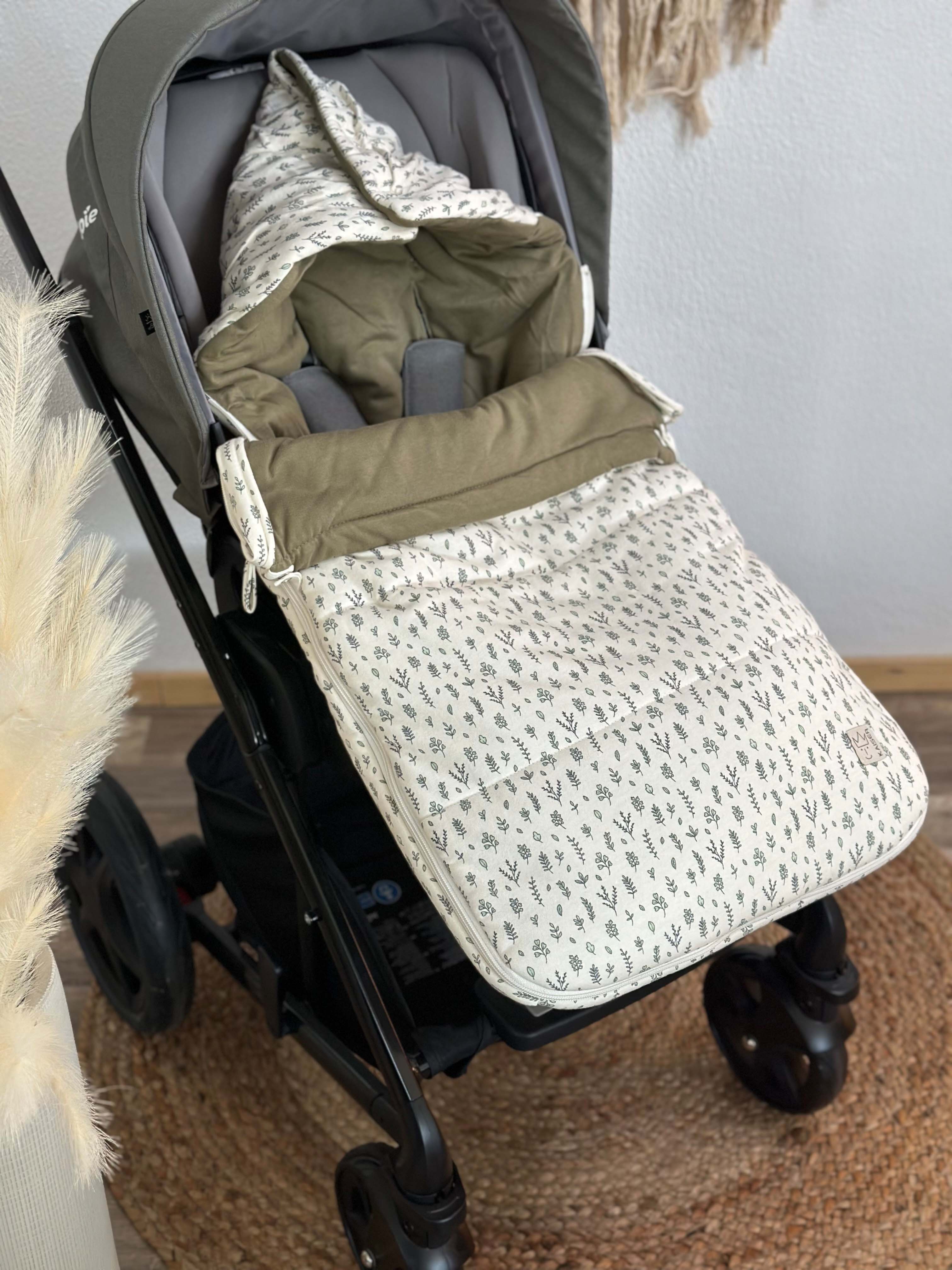 SOPHIA JERSEY SOMMER KINDERWAGEN FUßSACK