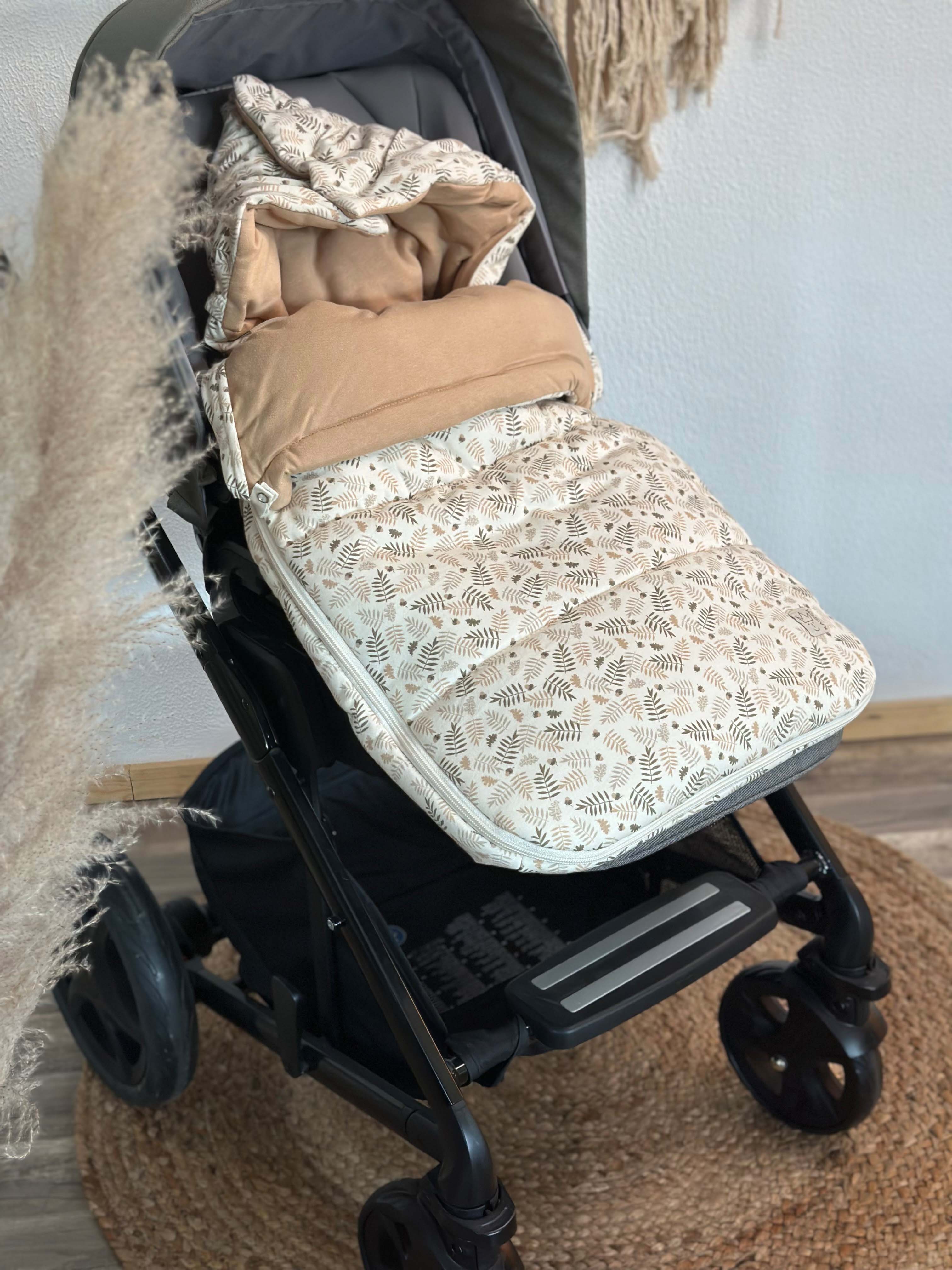 SOPHIA JERSEY SOMMER KINDERWAGEN FUßSACK