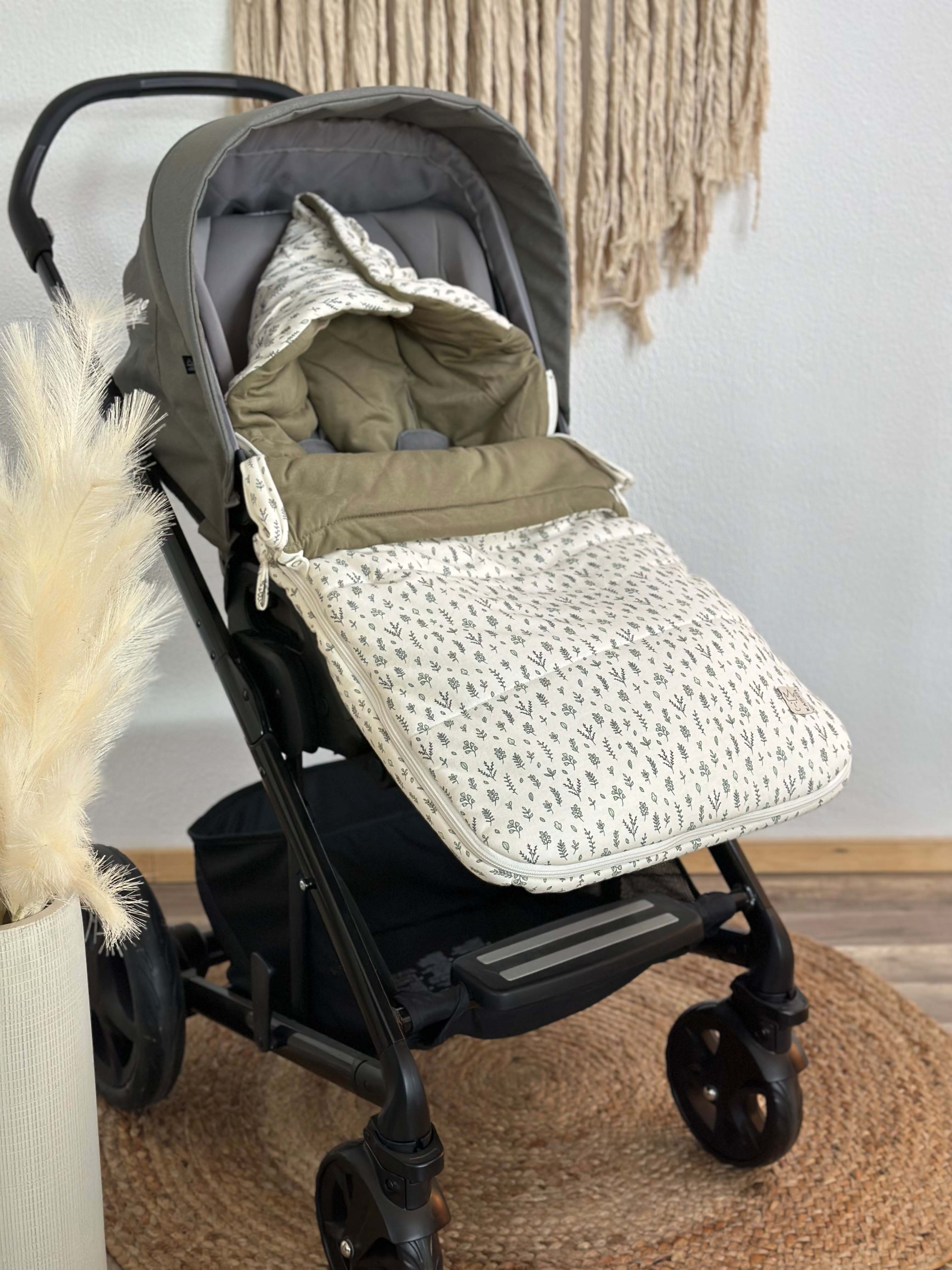 SOPHIA JERSEY KINDERWAGEN FUßSACK