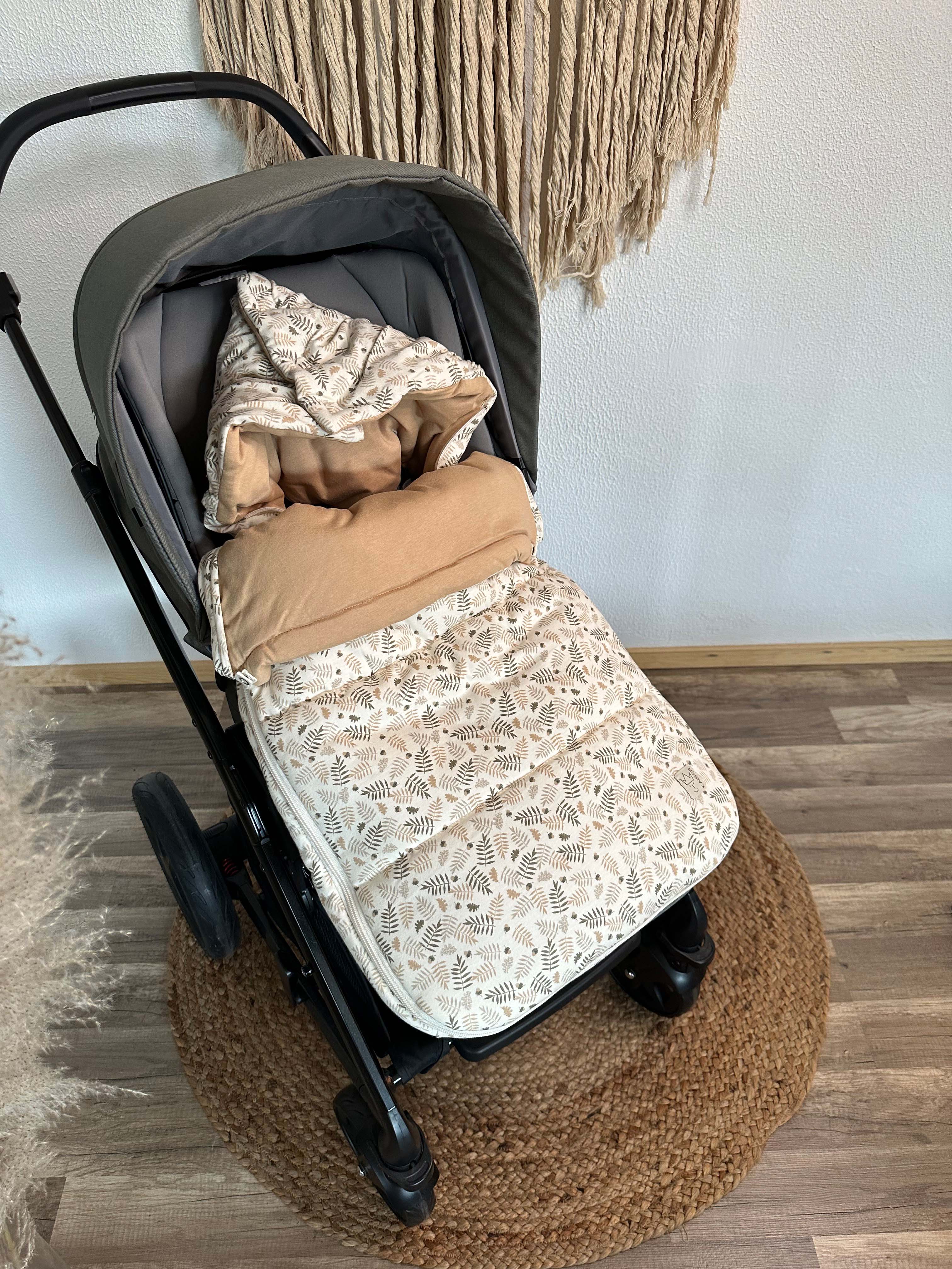 SOPHIA JERSEY SOMMER KINDERWAGEN FUßSACK